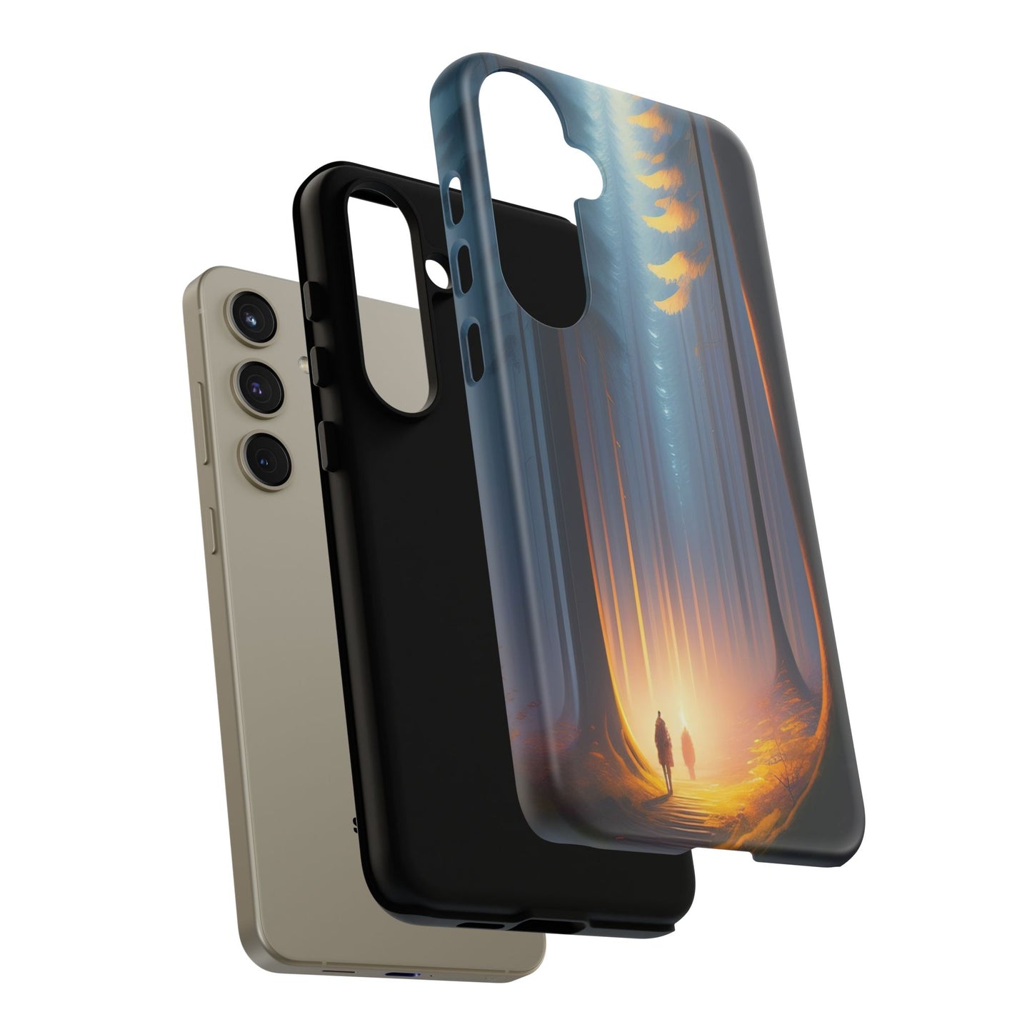 Phone Case — Mystical Forest Nightscape Protective Tough Case