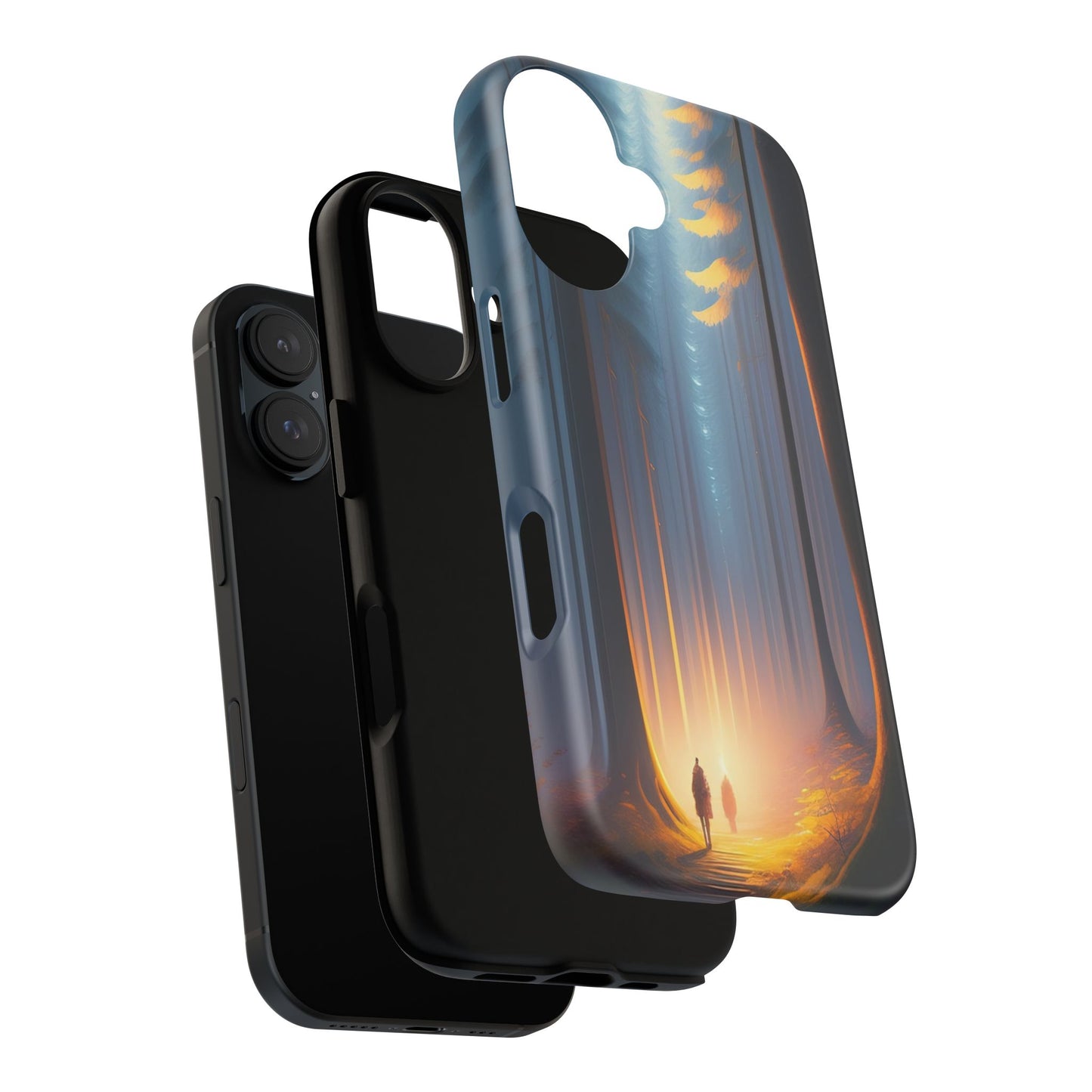 Phone Case — Mystical Forest Nightscape Protective Tough Case