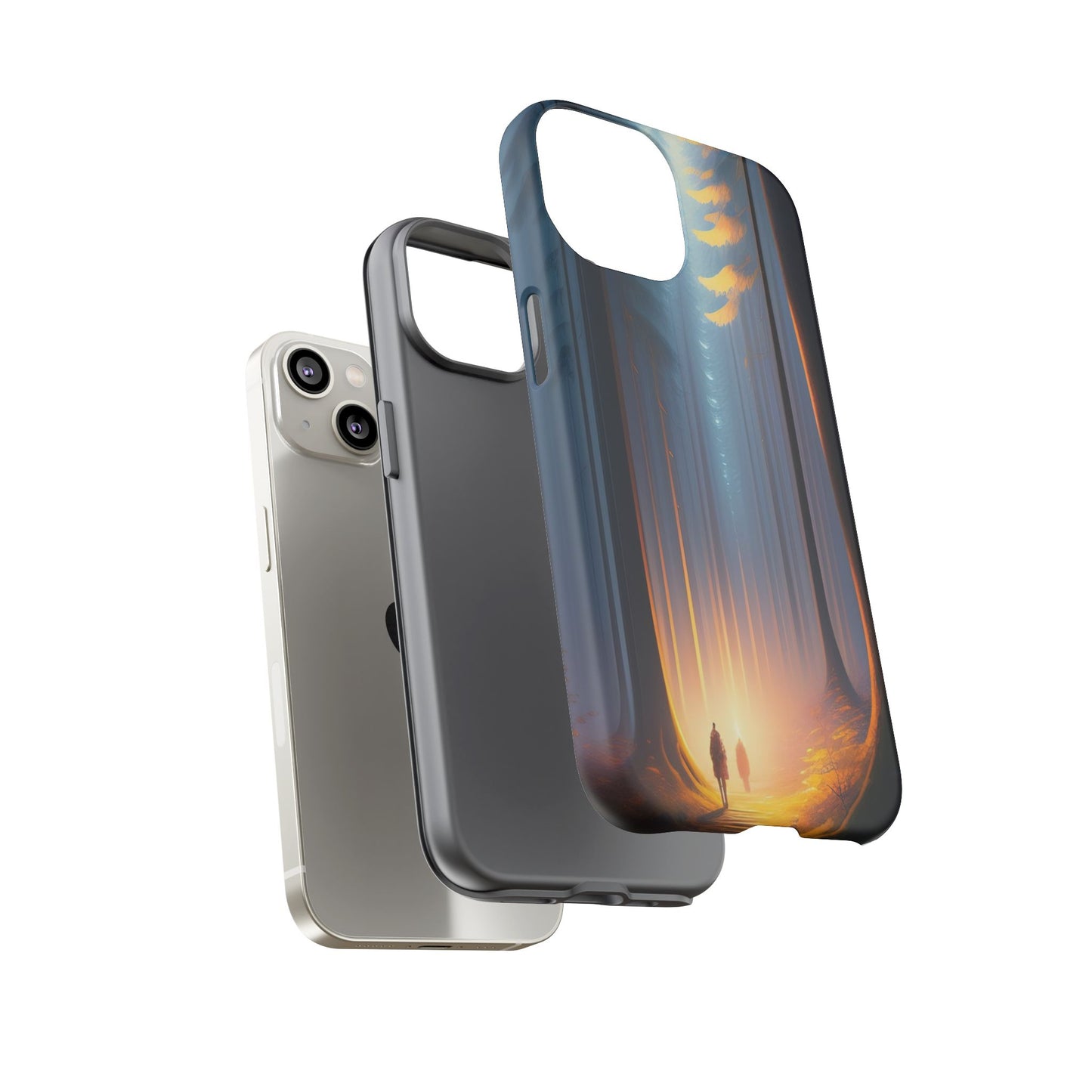 Phone Case — Mystical Forest Nightscape Protective Tough Case