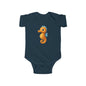 Adorable Seahorse Infant Bodysuit, Baby Shower Gift, Cute Baby Clothes, Nautical Theme Outfit, 1st Birthday Celebration