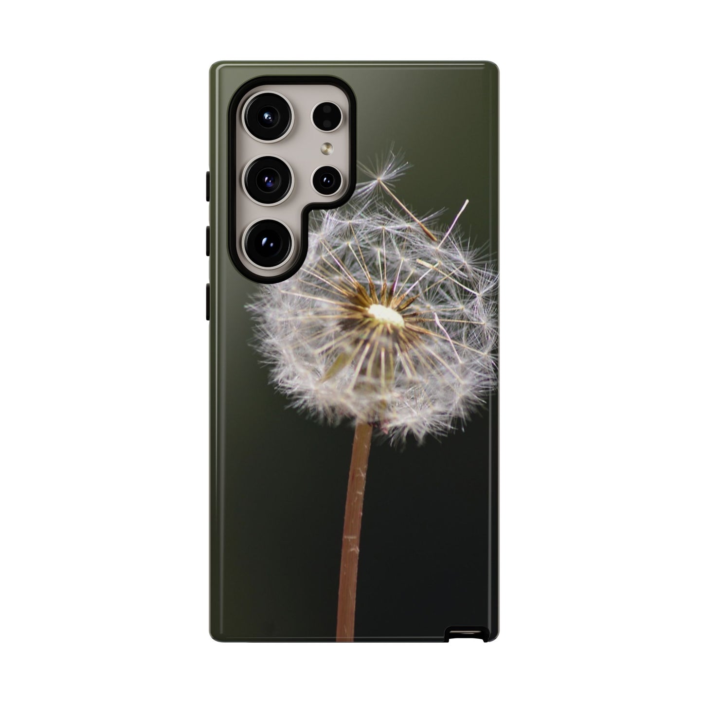 Dandelion Photo Tough Case — Protective Floral Phone Cover