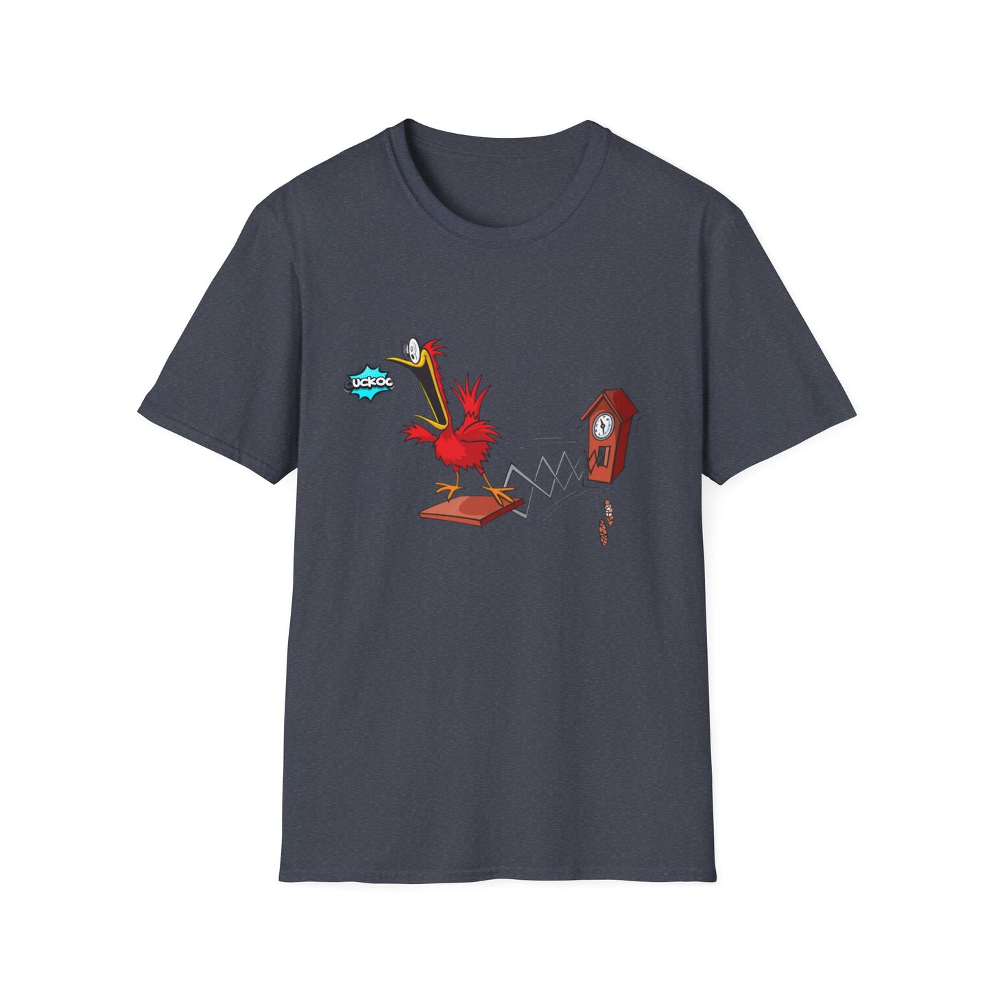 Whimsical Unisex Softstyle T-Shirt, Fun Graphic Tee