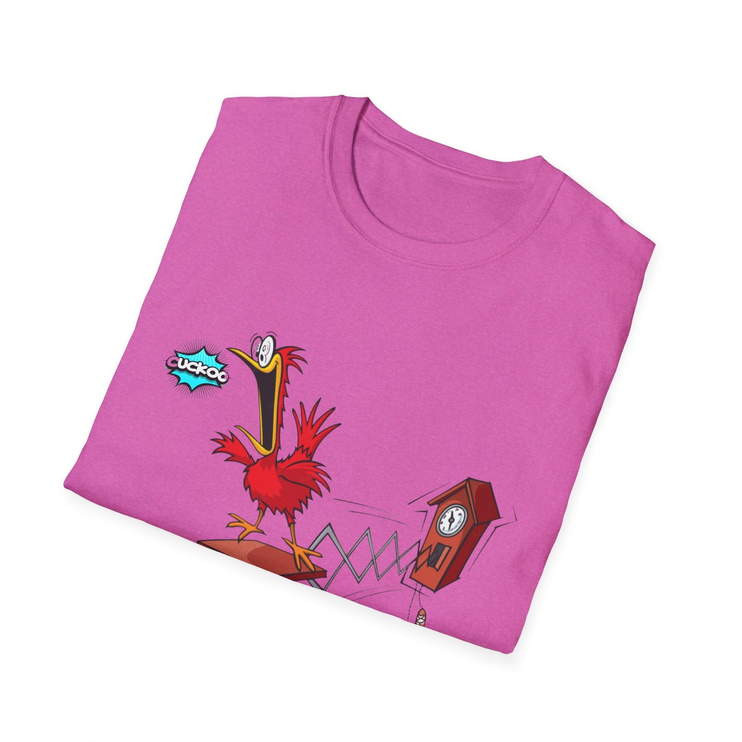 Whimsical Unisex Softstyle T-Shirt, Fun Graphic Tee