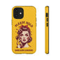 Phone Case - "Please Hold, Sarcasm Loading" Retro Pin-Up Tough Case