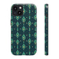 Emerald Boho Teardrop Phone Case