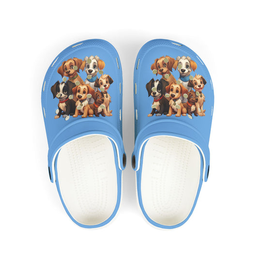 Kids' Dog-Themed EVA Foam Clogs