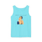 Funny Graphic Tank Top - "Oh sh*t, I almost cared"