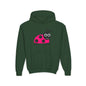 Pink Ladybug Kids Hoodie | Cute Bug Graphic Sweatshirt