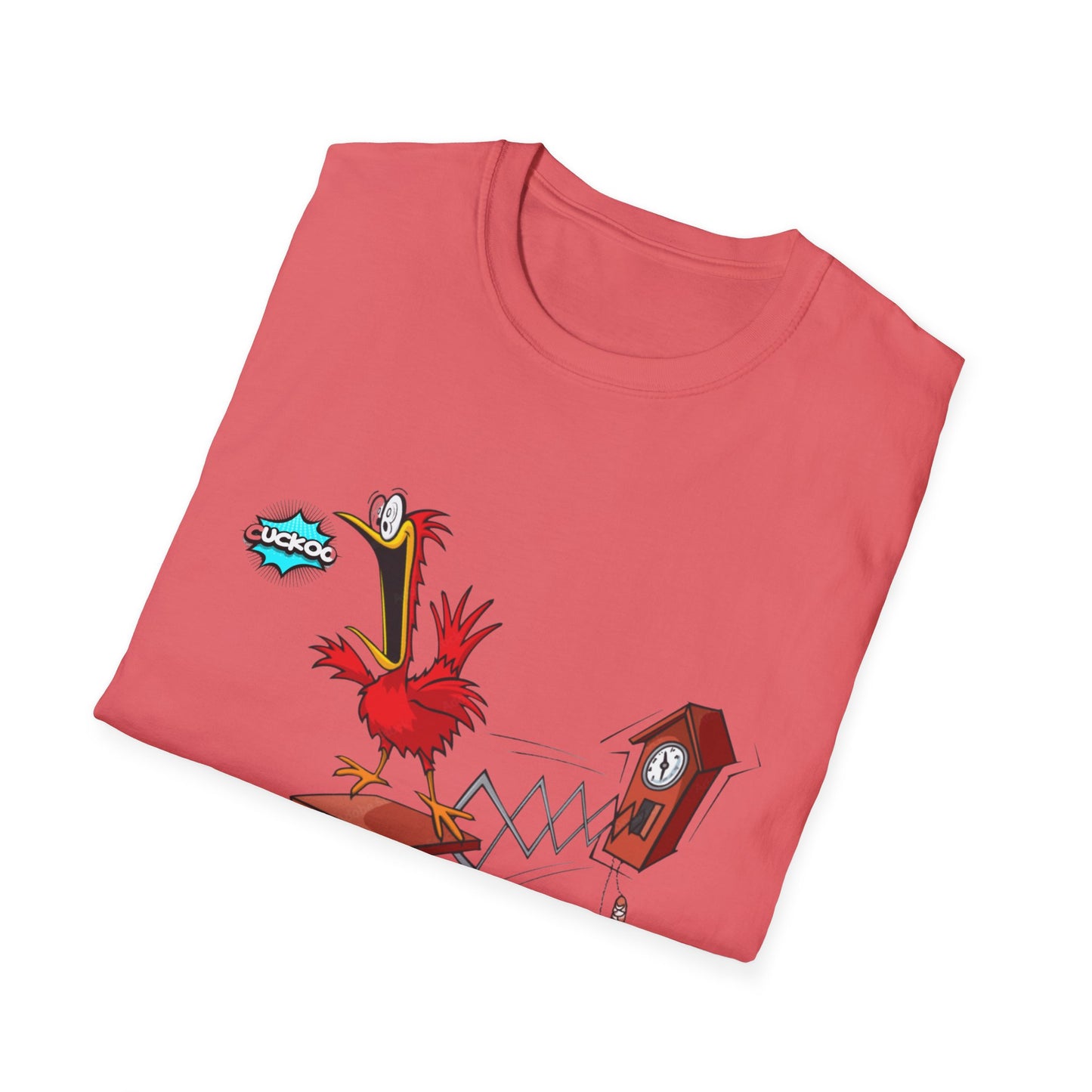 Whimsical Unisex Softstyle T-Shirt, Fun Graphic Tee