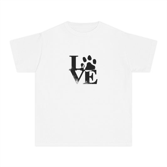 Youth Love Paw Tee