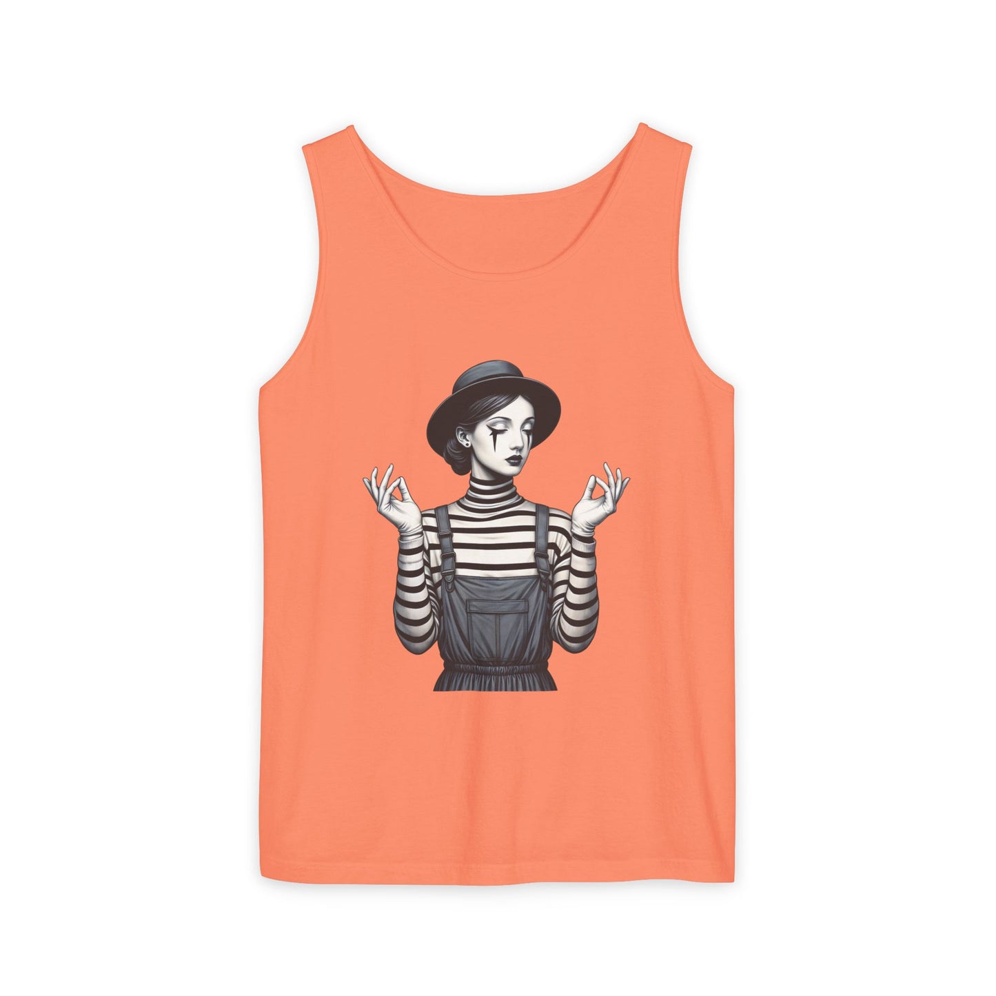 Bohemian Chic Tank Top with Artistic Print, Casual Summer Wear