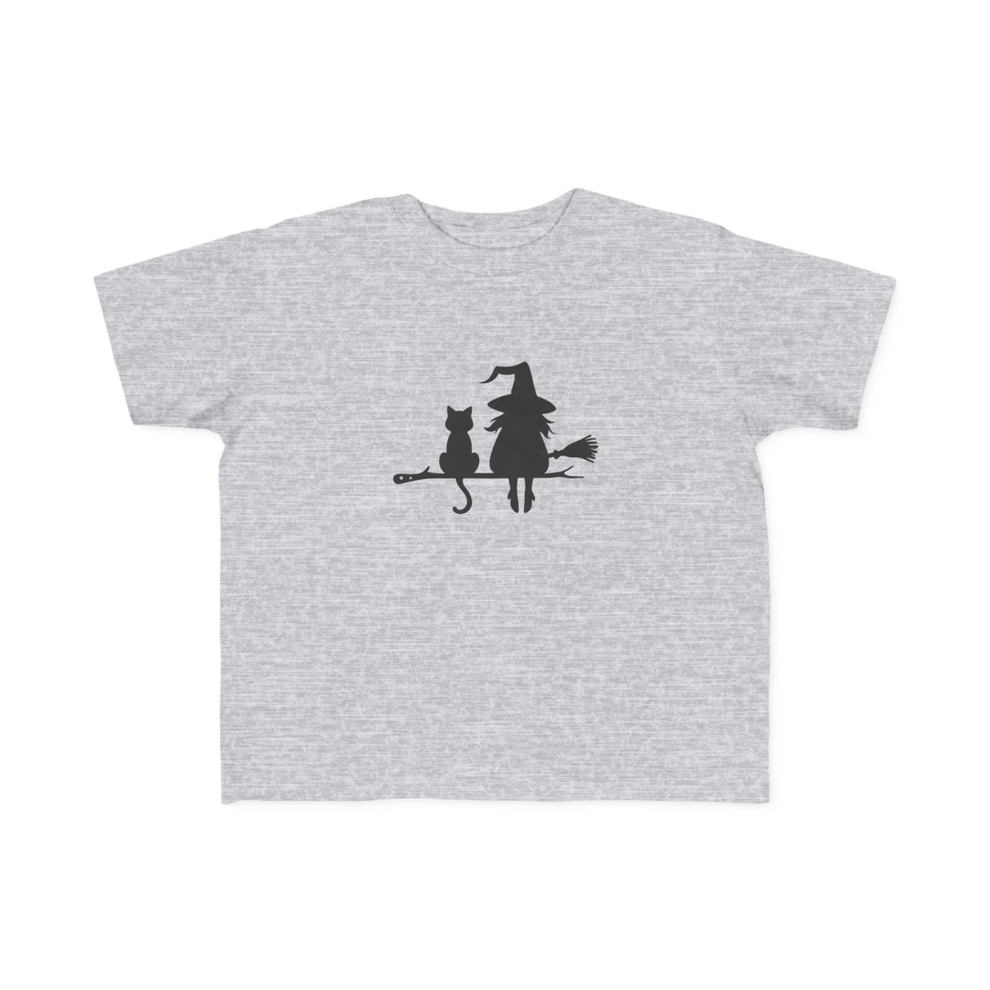 Toddler Witch and Cat Tee | Halloween T-Shirt, Kids Graphic Tee, Witch Shirt, Toddler Costume, Fall Apparel
