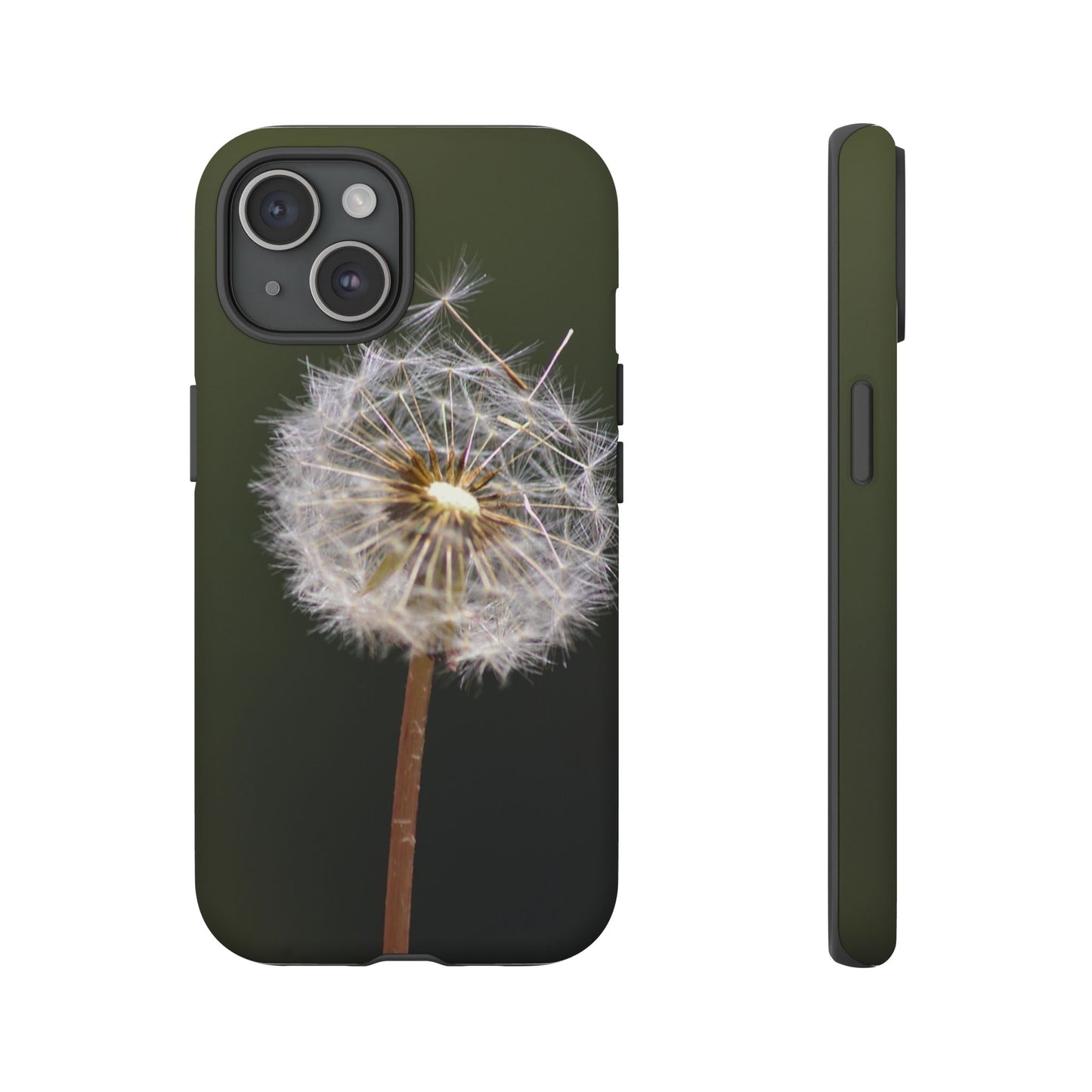 Dandelion Photo Tough Case — Protective Floral Phone Cover