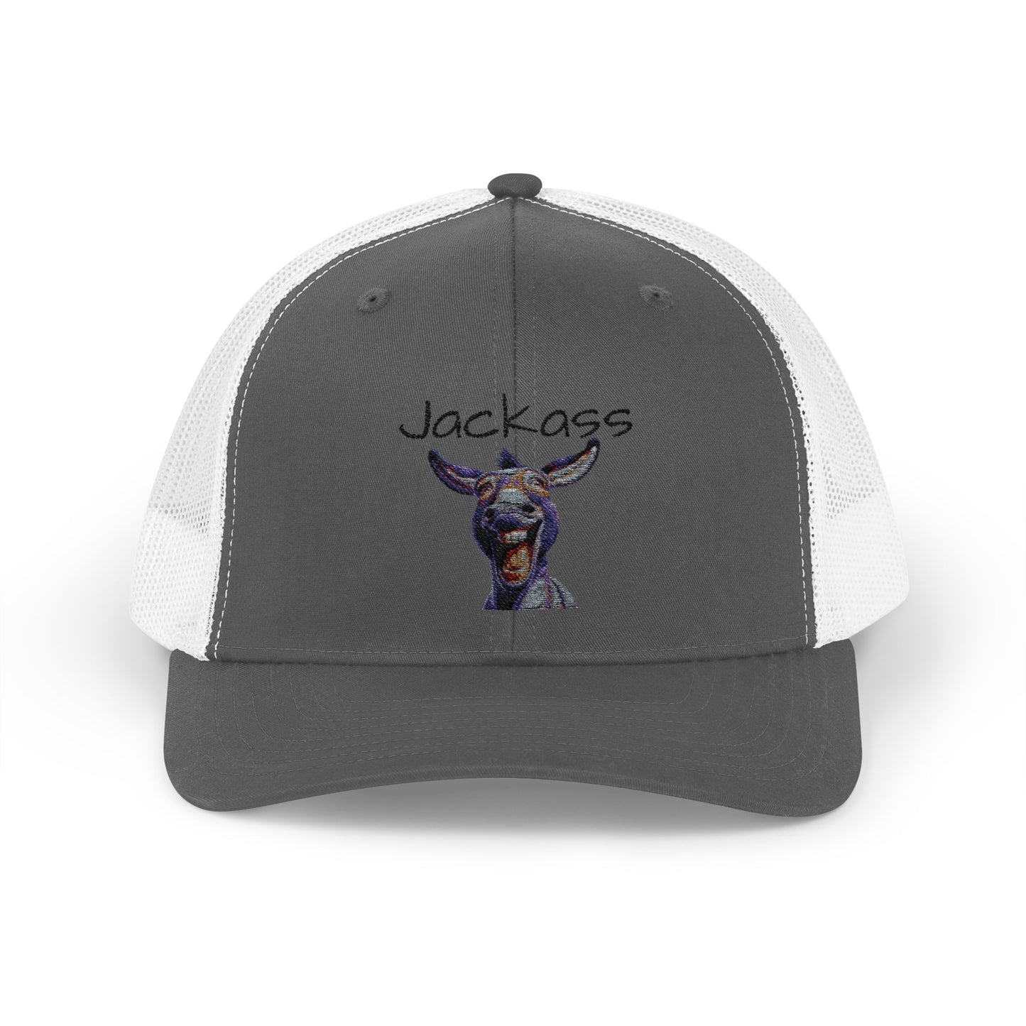 Humorous Jackass Snapback Trucker Cap