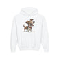 Kids Dog Hoodie – Cute Cartoon Jack Russell Puppy Sweatshirt (Custom Name Option)