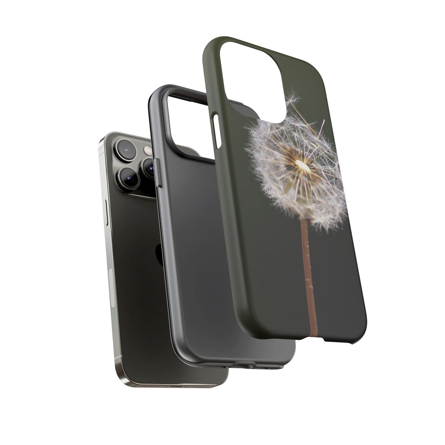 Dandelion Photo Tough Case — Protective Floral Phone Cover