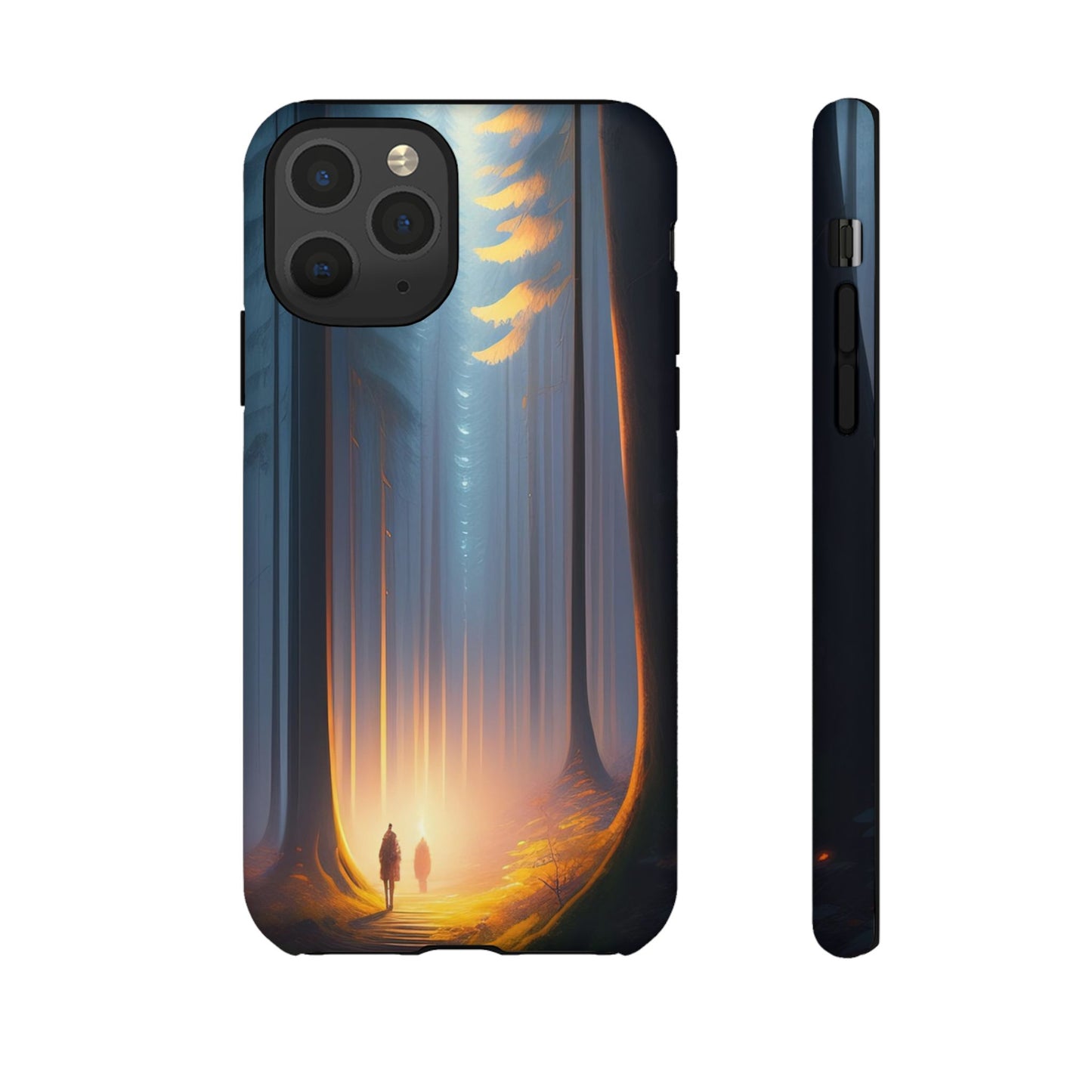 Phone Case — Mystical Forest Nightscape Protective Tough Case