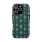 Emerald Boho Teardrop Phone Case