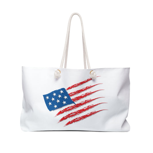 Patriotic Weekender Bag - Perfect for Travel