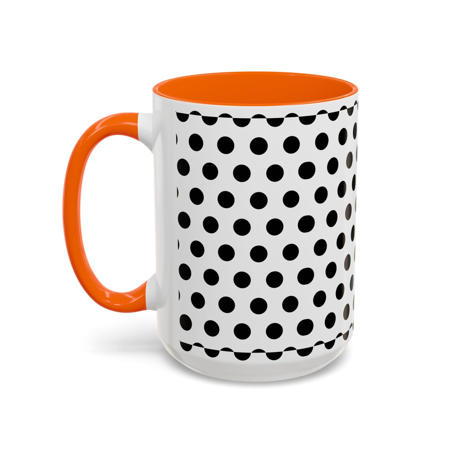 Elegant Polka Dot Mug - Stylish Coffee Cup for Home, Office, Gift for Birthdays, Anniversaries, Holidays, Unique Drinkware