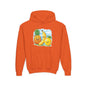 Kids Tropical Fruit Hoodie — Cute Pineapple, Banana & Orange Graphic Sweatshirt
