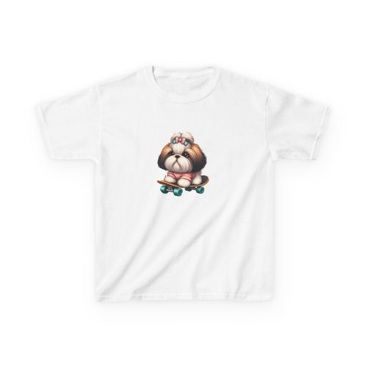 Kids Heavy CottonTee - skateboard