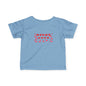 Infant Tee — Red Heart Pattern Baby Shirt (Valentine’s Day)