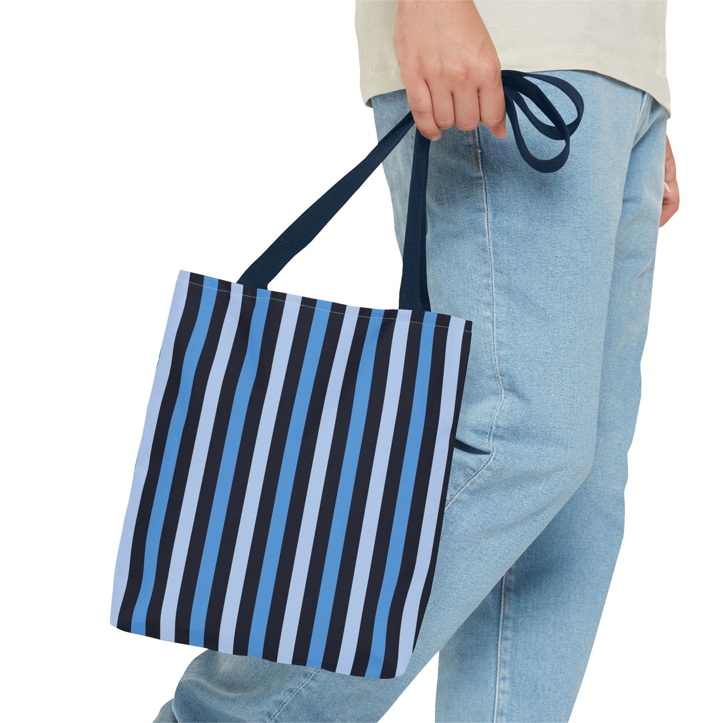 Stylish Striped Tote Bag, Beach Bag, Shopping Tote, Everyday Carryall, Reusable Grocery Bag, Gift for Her