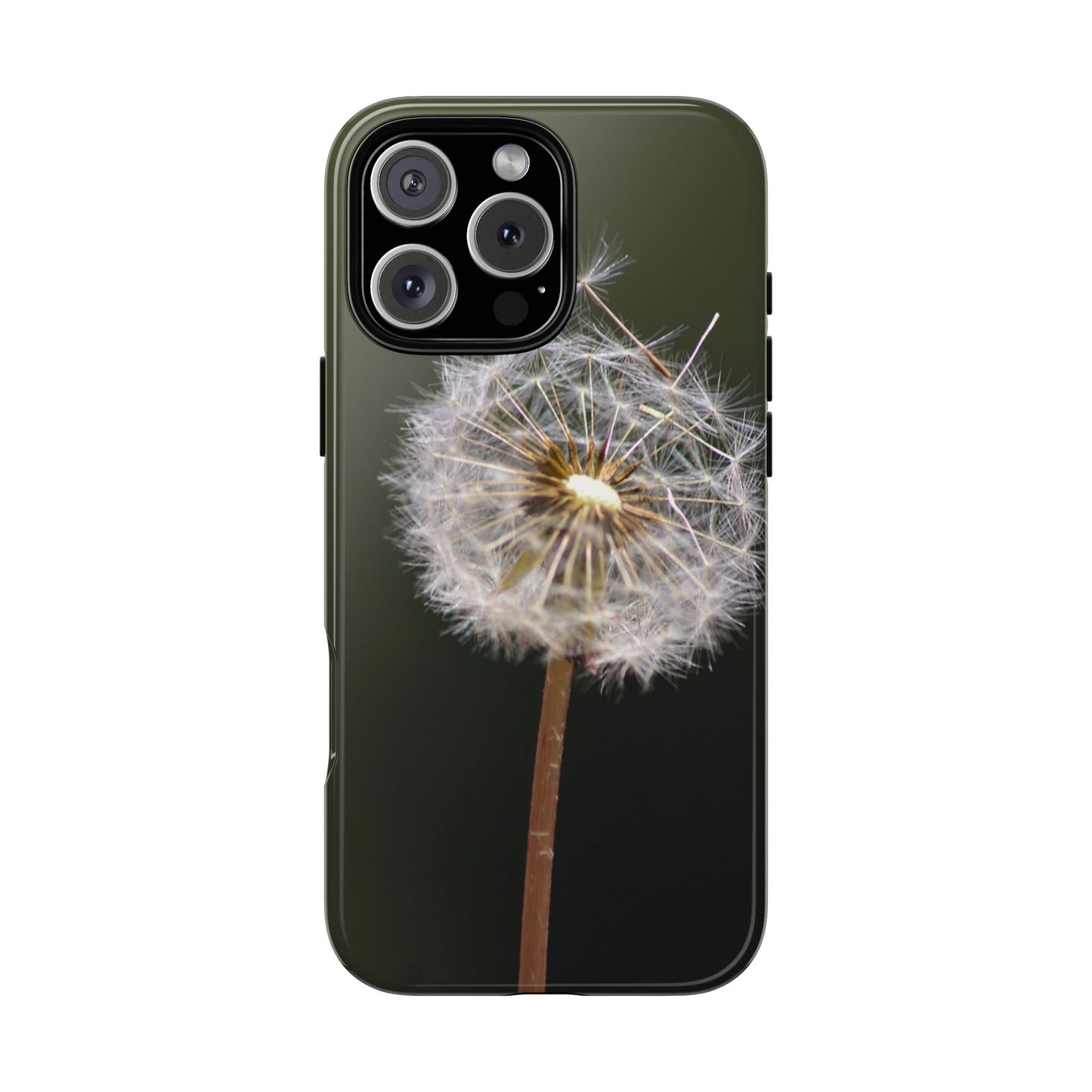 Dandelion Photo Tough Case — Protective Floral Phone Cover