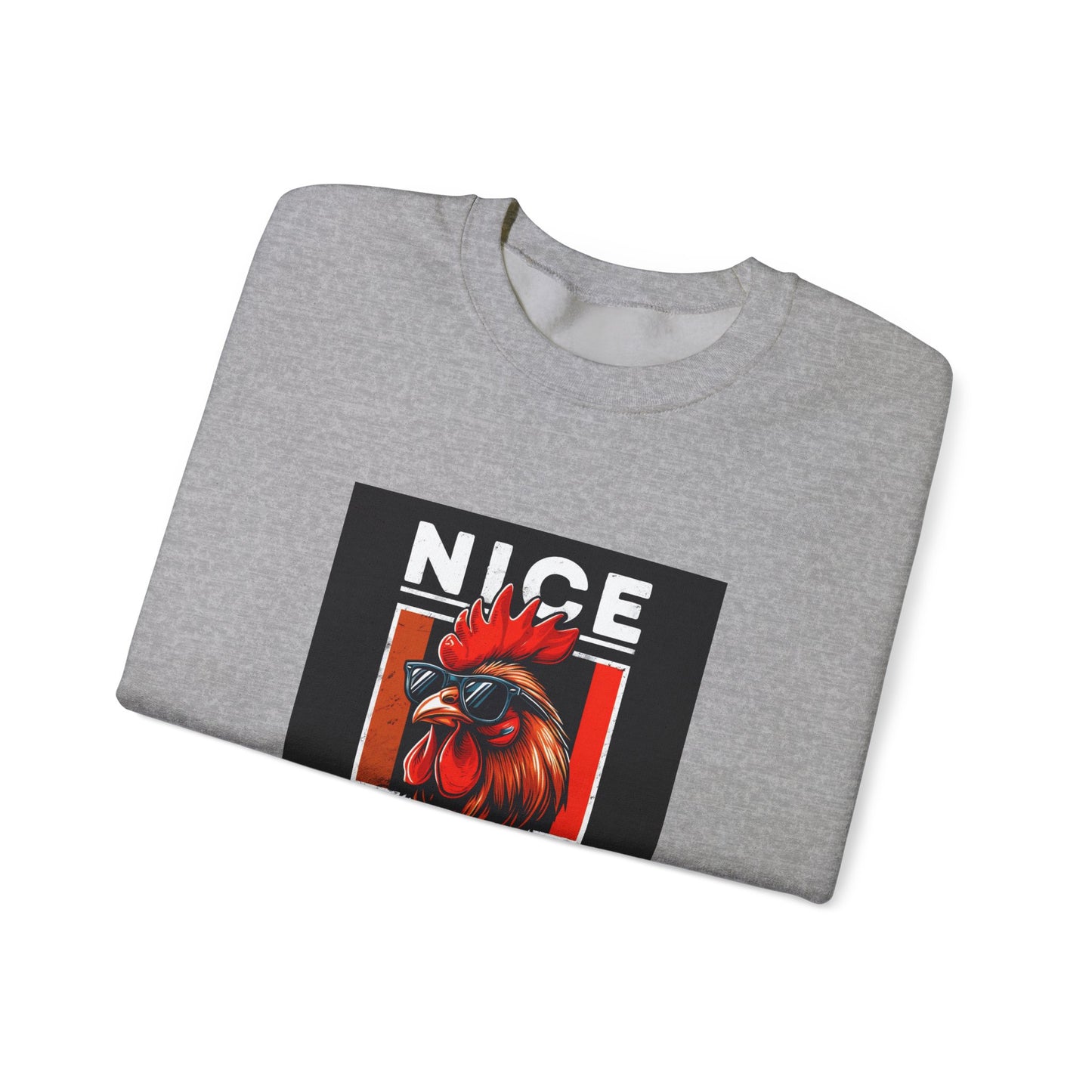 Nice Cock Rooster Crewneck Sweatshirt