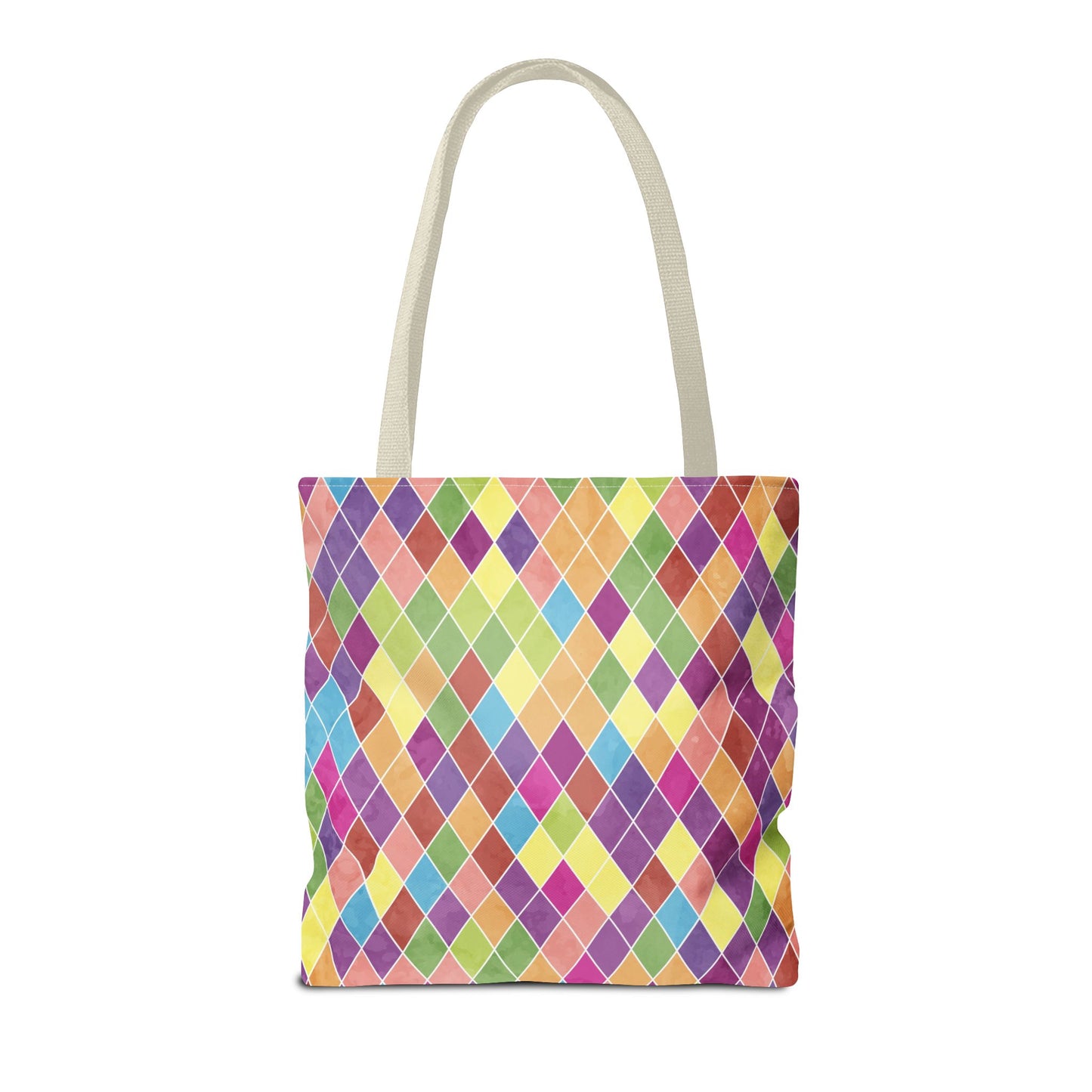 Colorful Geometric Tote Bag, Funky Shoulder Bag, Eco-Friendly Shopping Tote, Stylish Beach Bag, Art-Inspired Everyday Bag