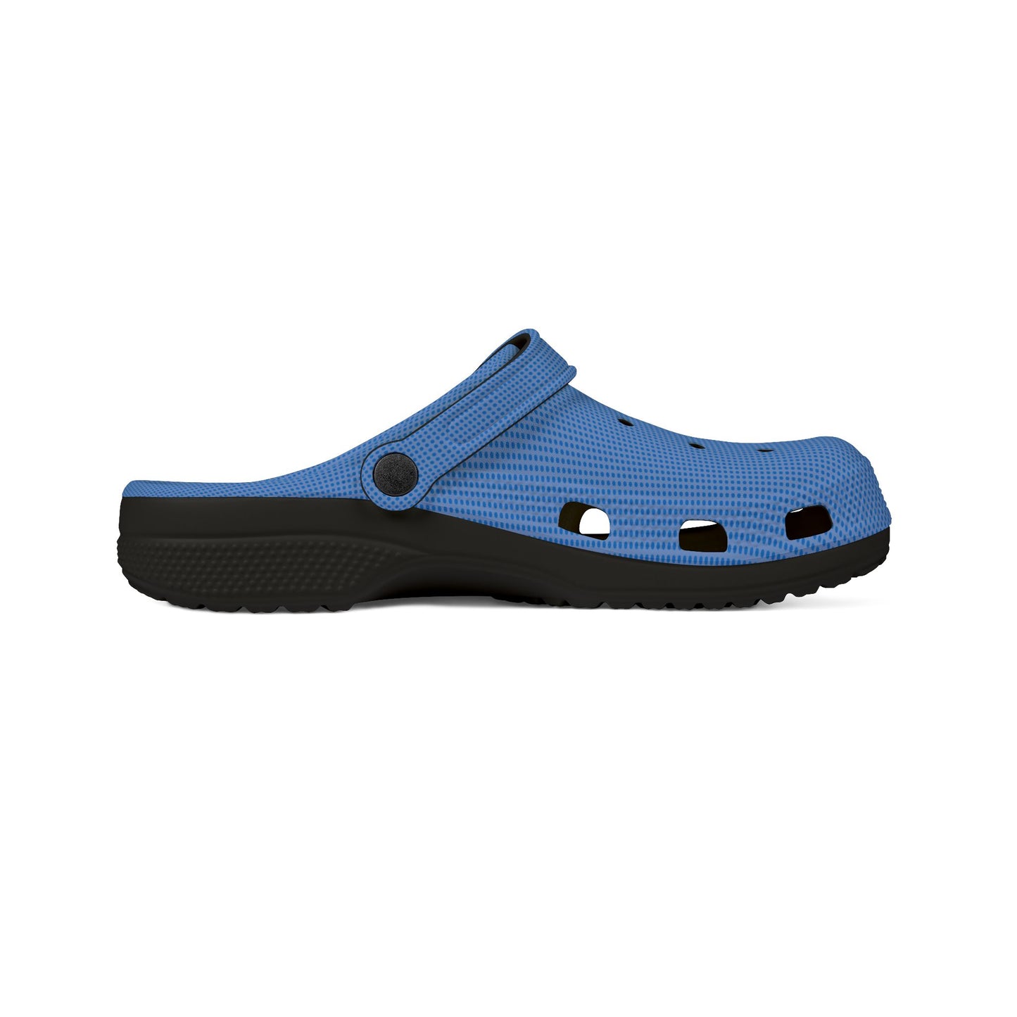 Blue & White EVA Foam Clogs — Lightweight Waterproof Garden & Beach Shoes