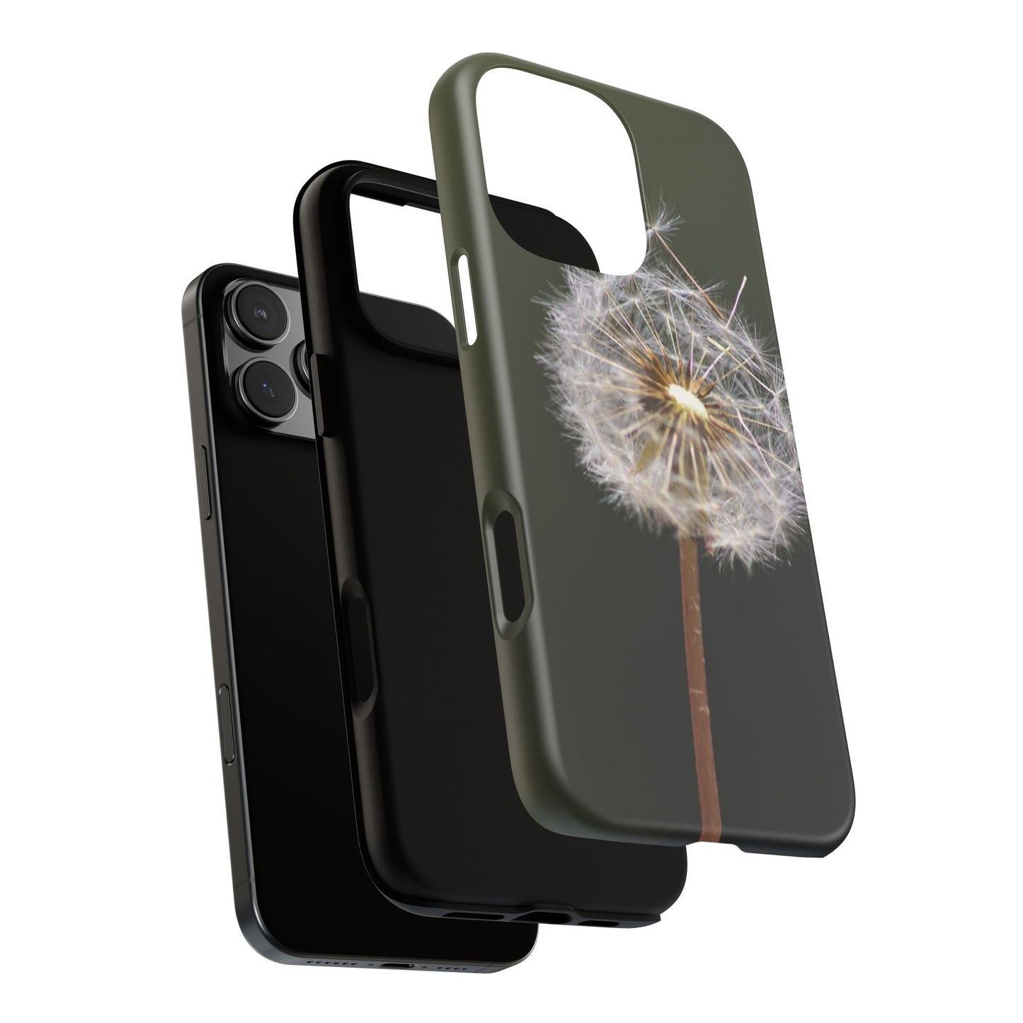 Dandelion Photo Tough Case — Protective Floral Phone Cover