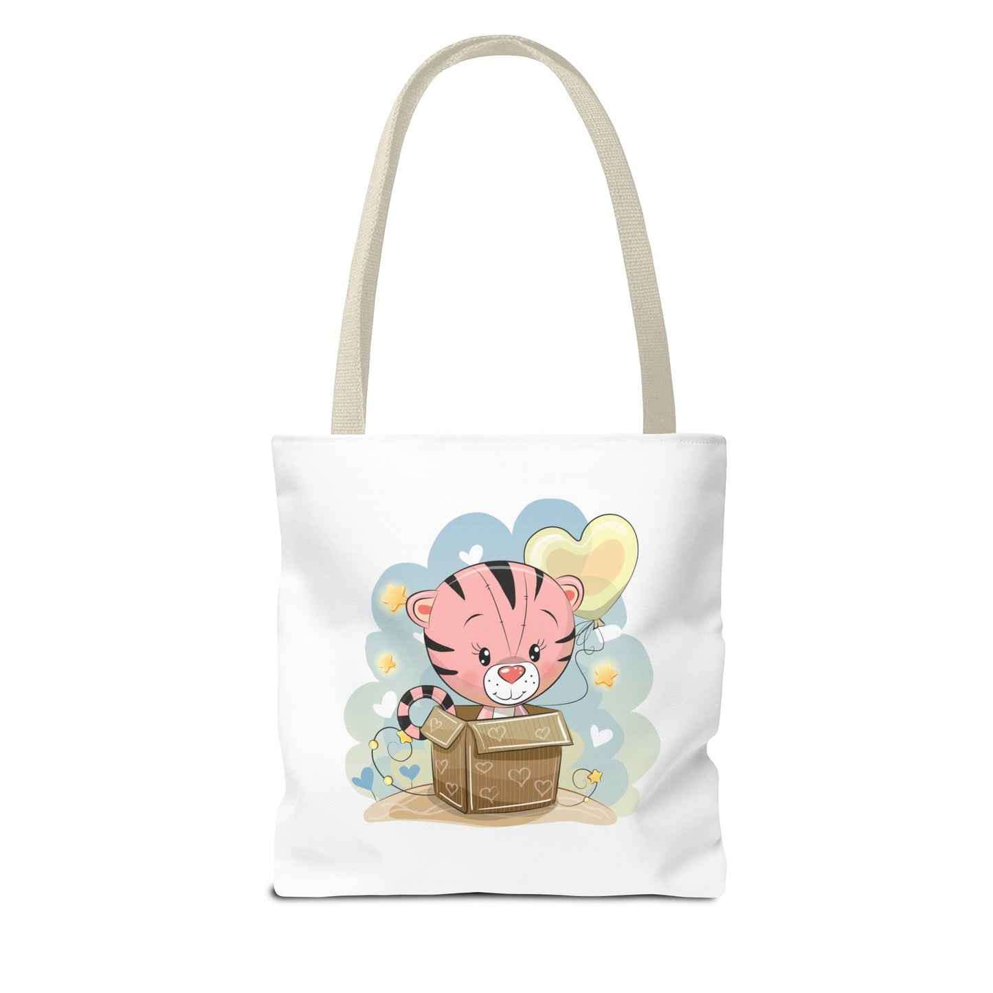 Cute Tiger Tote Bag Cute Shopping Bag, Eco-Friendly Tote, Kids' Tote