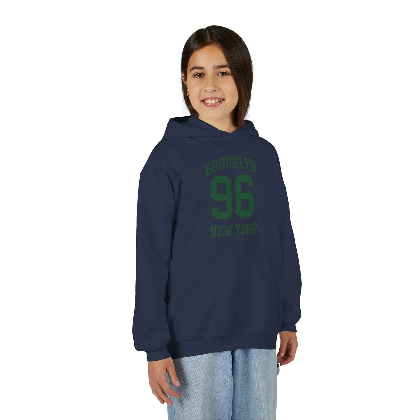 Brooklyn 96 Youth Hoodie – New York Varsity Sweatshirt