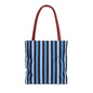 Stylish Striped Tote Bag, Beach Bag, Shopping Tote, Everyday Carryall, Reusable Grocery Bag, Gift for Her