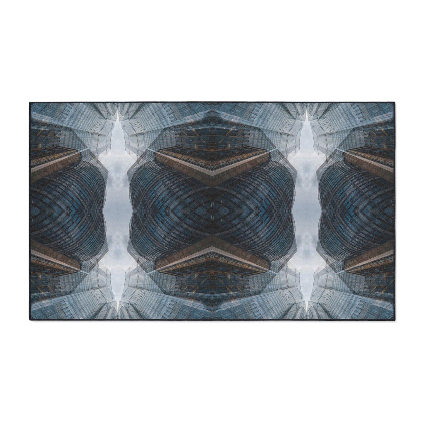 Industrial Urban Pattern Floor Mat — Heavy Duty Entry Rug