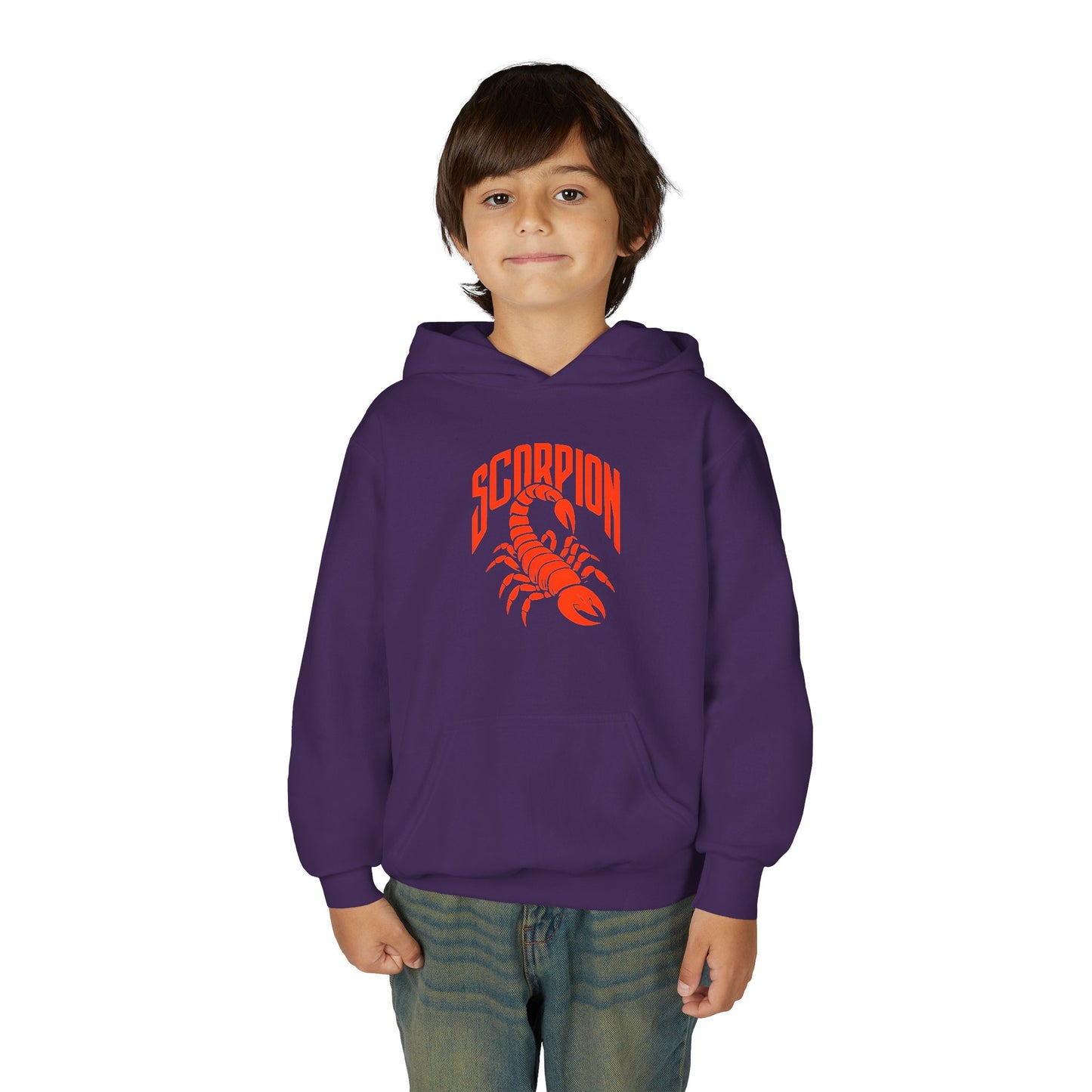 Scorpion Graphic Youth Hoodie | Red Scorpion Design