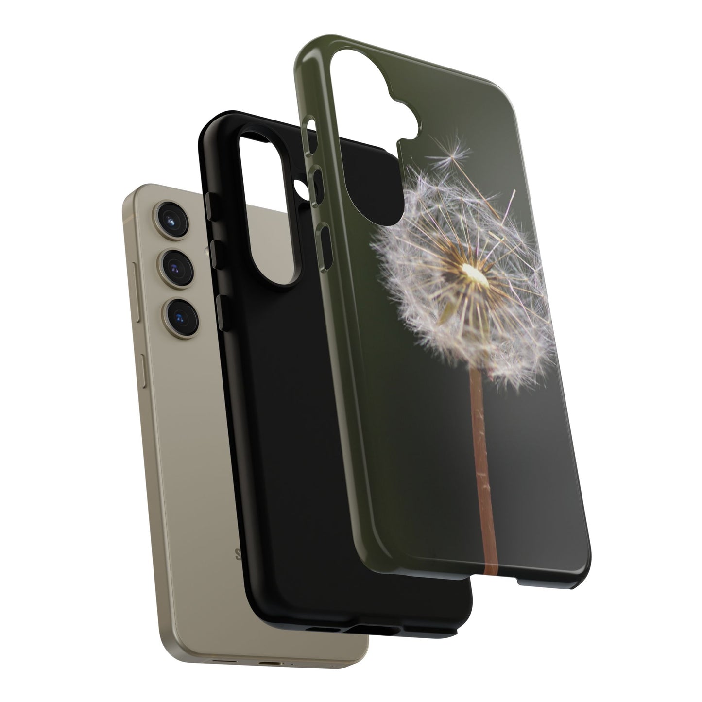 Dandelion Photo Tough Case — Protective Floral Phone Cover
