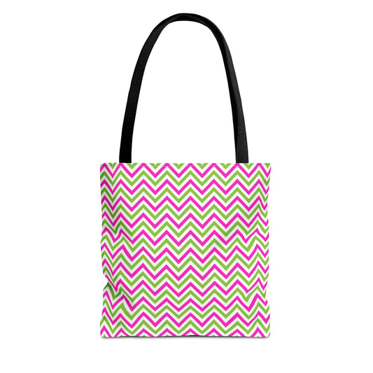 Colorful Chevron patter Tote Bag Stylish Eco-Friendly Shopping Tote