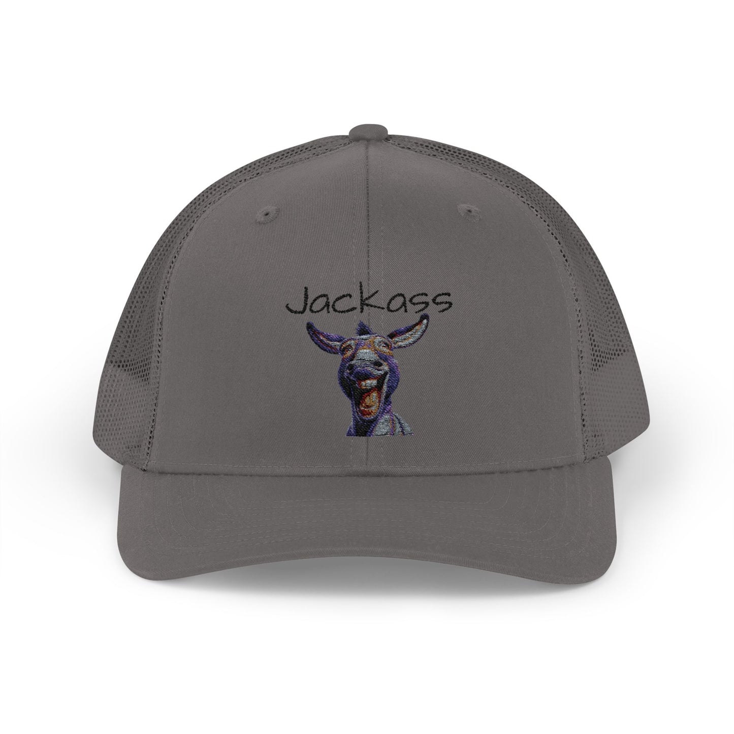 Humorous Jackass Snapback Trucker Cap