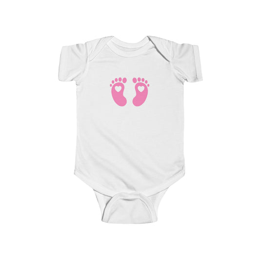 Adorable Baby Footprints Bodysuit Onesie