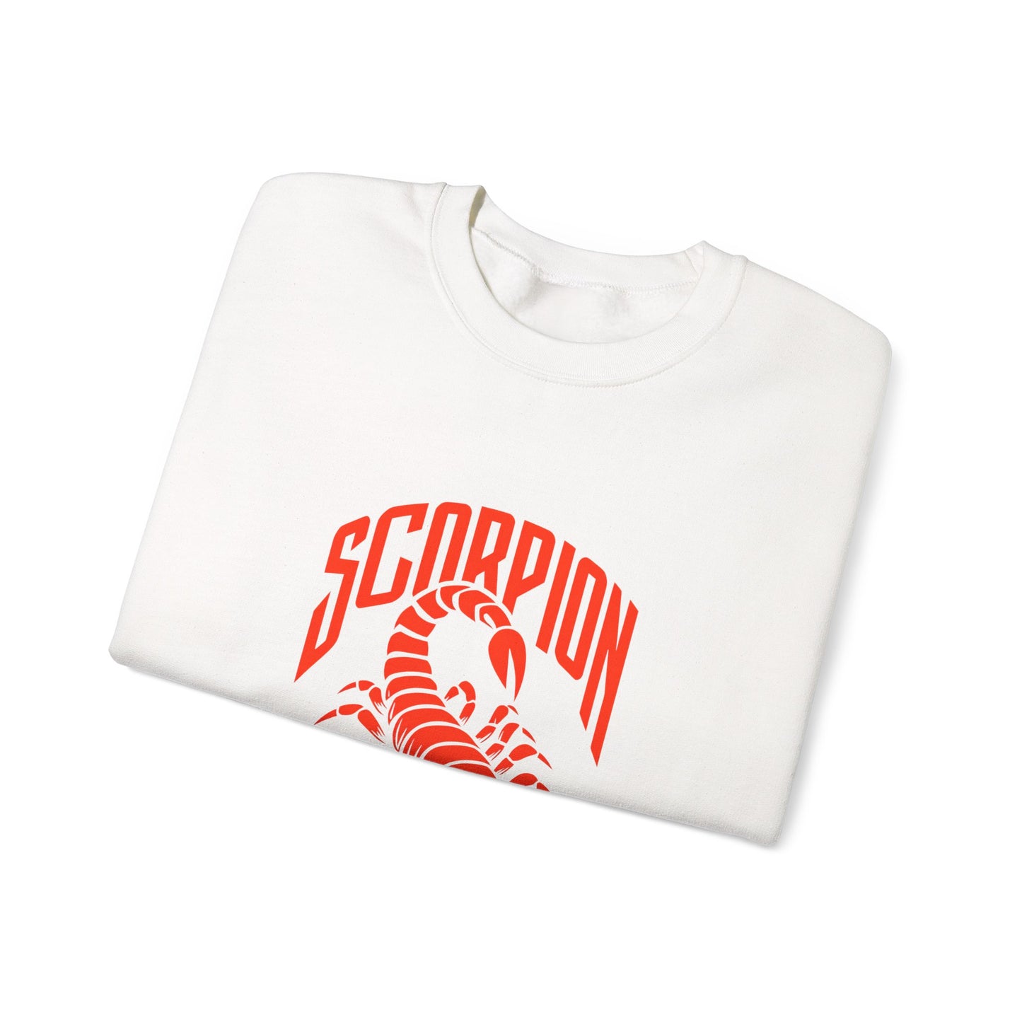 Scorpion Graphic Sweatshirt — Bold Zodiac Scorpion Crewneck