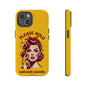 Phone Case - "Please Hold, Sarcasm Loading" Retro Pin-Up Tough Case
