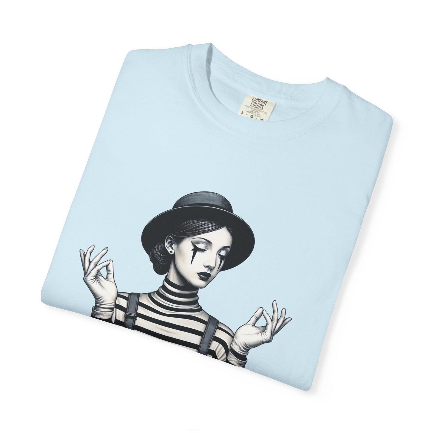 Gothic Striped Graphic Unisex T-Shirt, Edgy Casual Wear