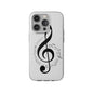 Phone Case — Musical Treble Clef Design