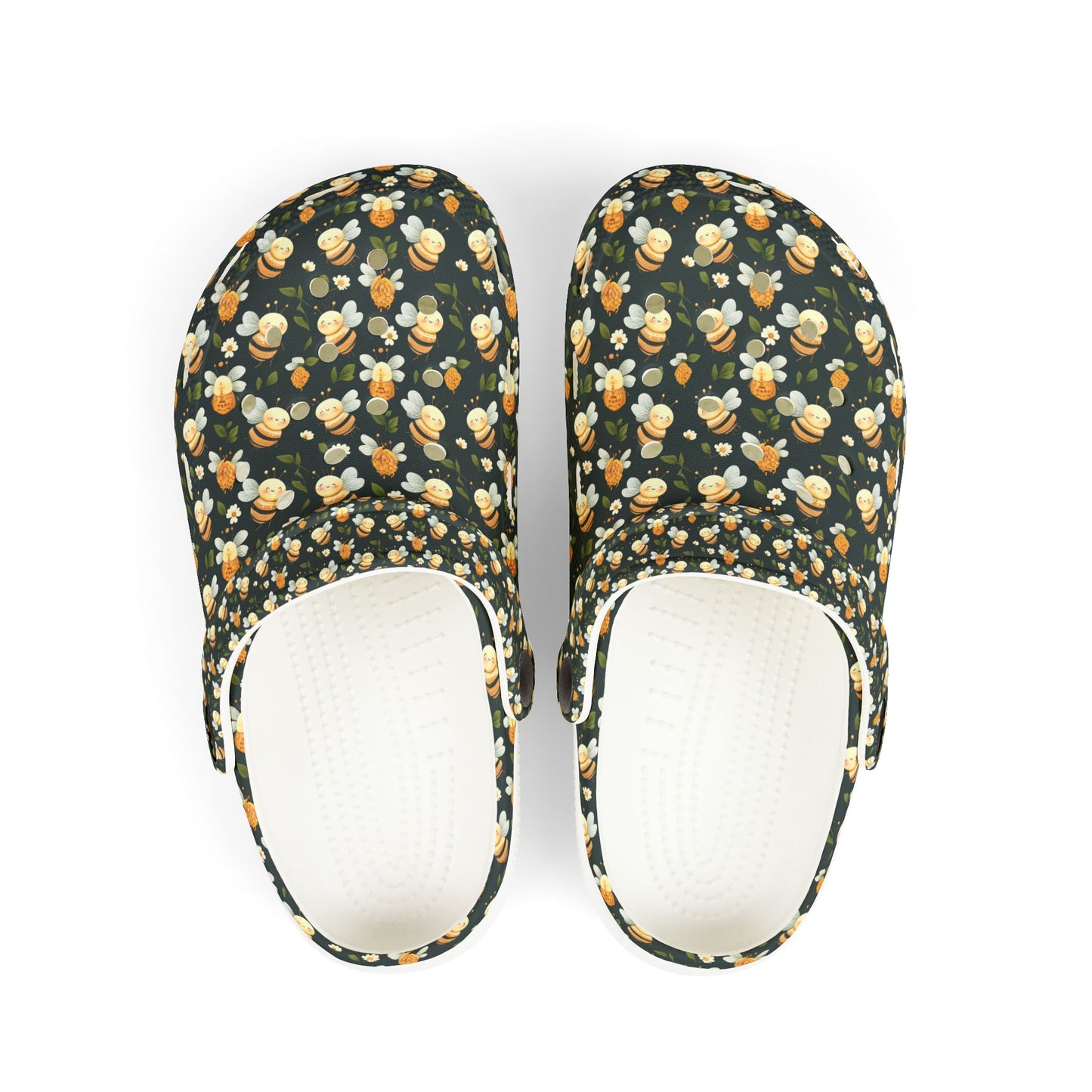 Floral Kid's Foam Clogs