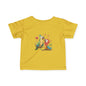 Infant Tee — Cute Pair of Parrots Baby Shirt (Hearts & Love)