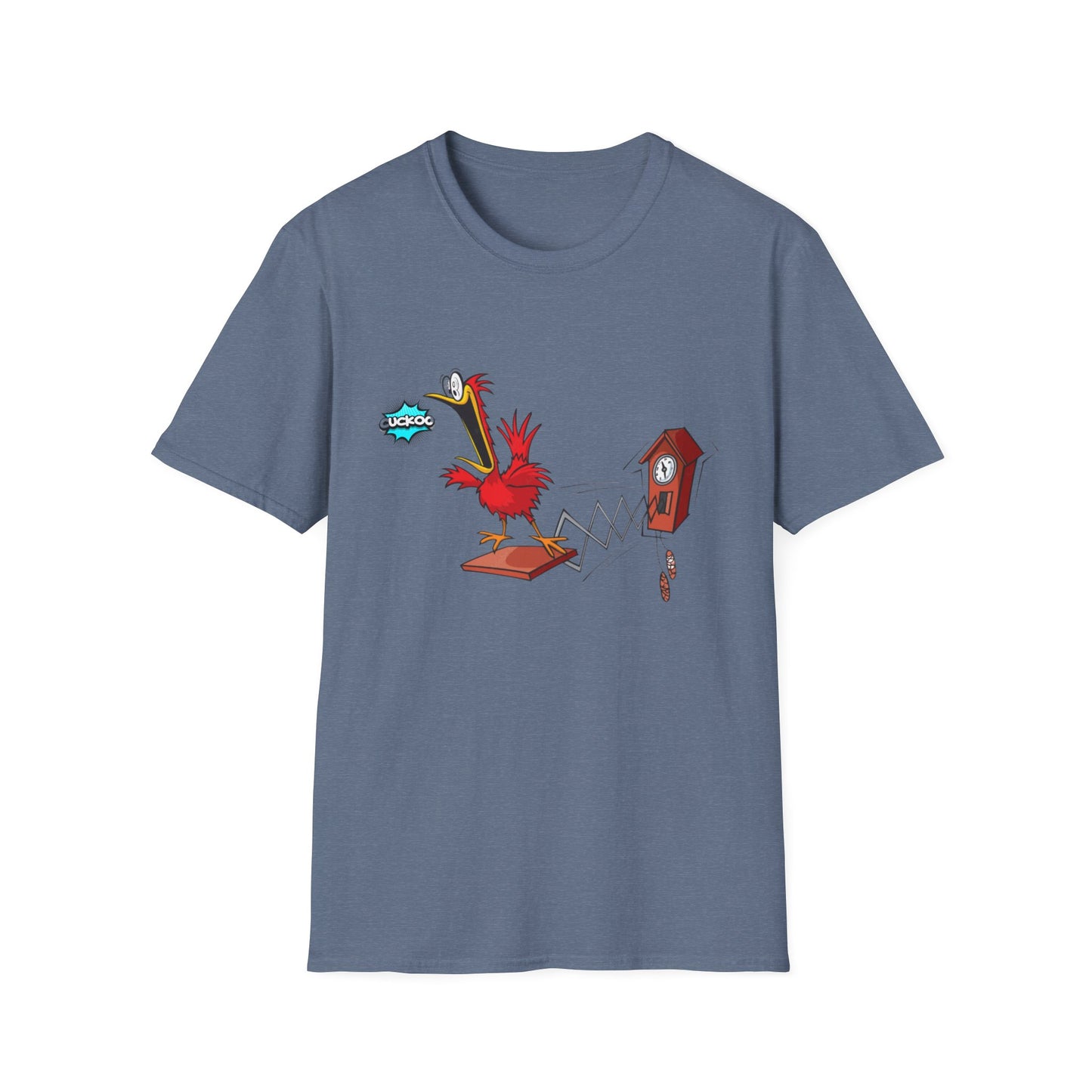 Whimsical Unisex Softstyle T-Shirt, Fun Graphic Tee