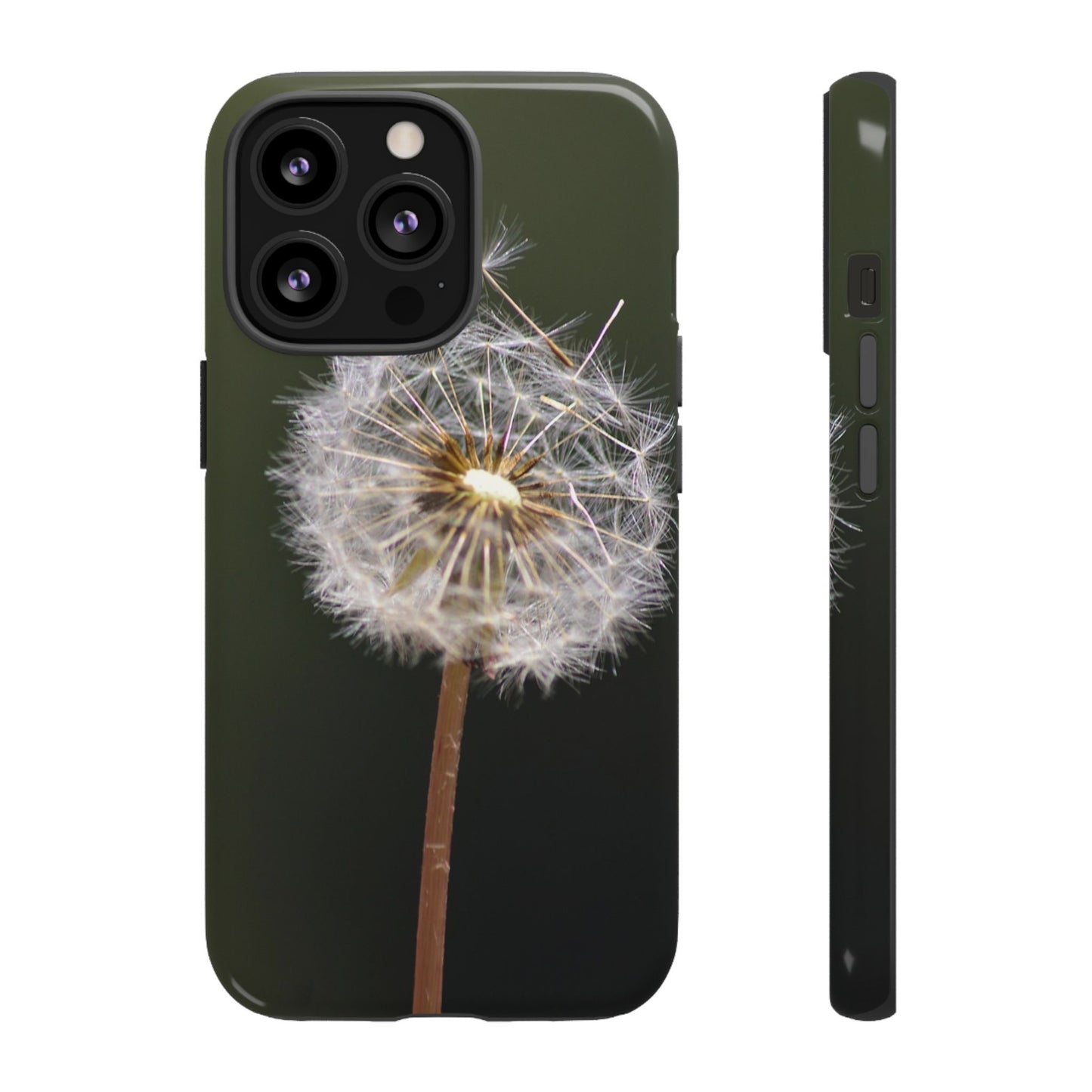Dandelion Photo Tough Case — Protective Floral Phone Cover